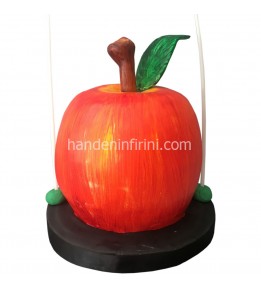 3 Boyutlu Elma Pasta