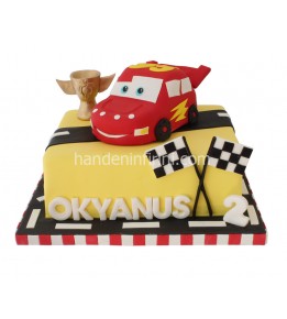 Cars Şimşek Mc Queen Pasta