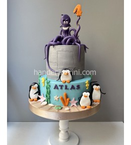 Madagaskar Penguenleri Pasta