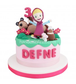 Maşa İle Koca Ayı Pasta Maşa İle Koca Ayı Pasta