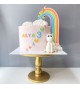 Unicorn ve Gökkuşağı Pasta